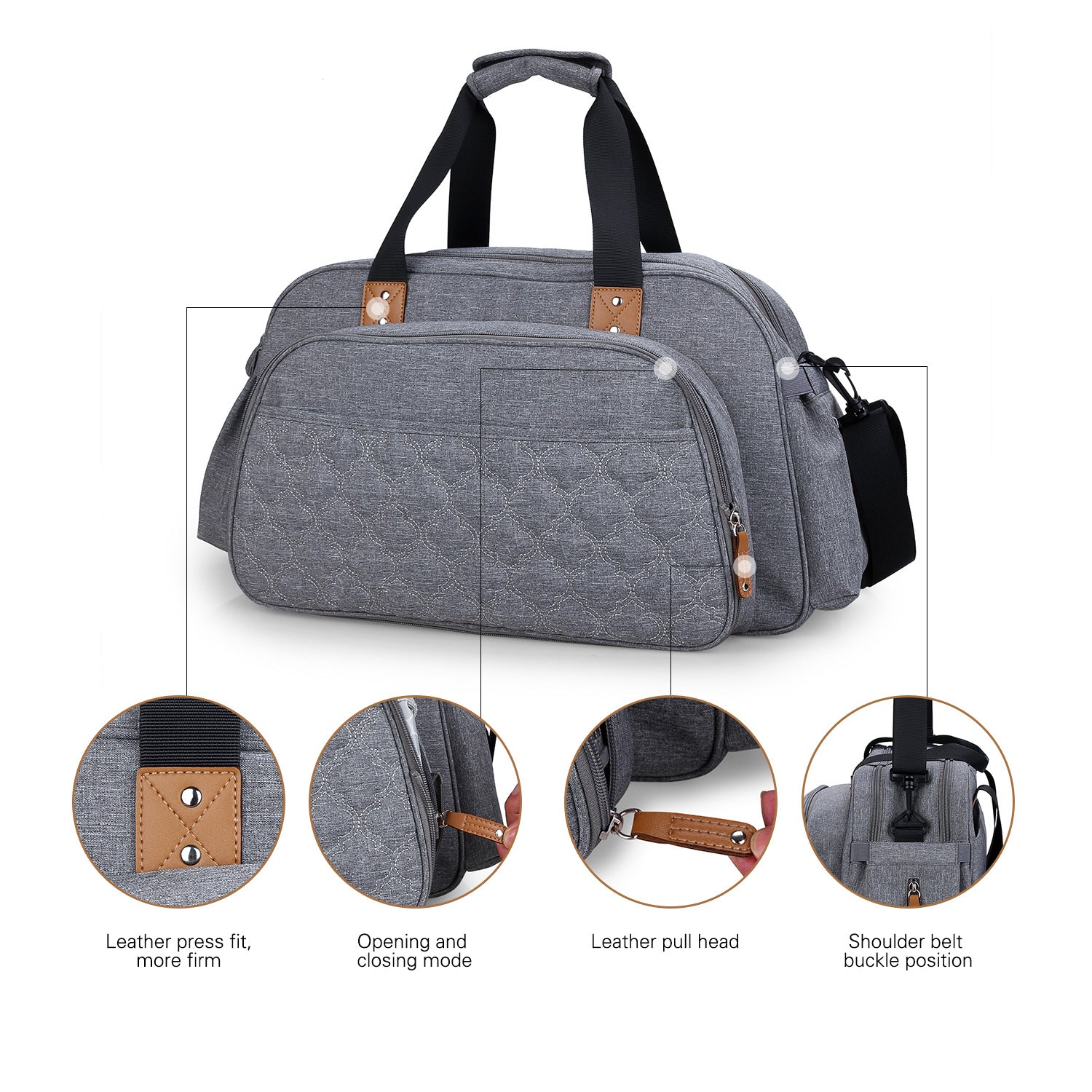 Convertible Baby Diaper Bag