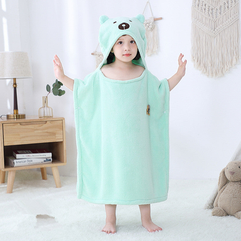 Baby Bathing Hooded Bath Towel