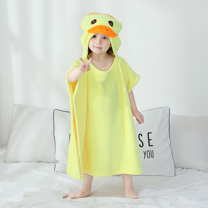 Baby Bathing Hooded Bath Towel