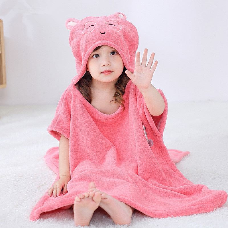 Baby Bathing Hooded Bath Towel