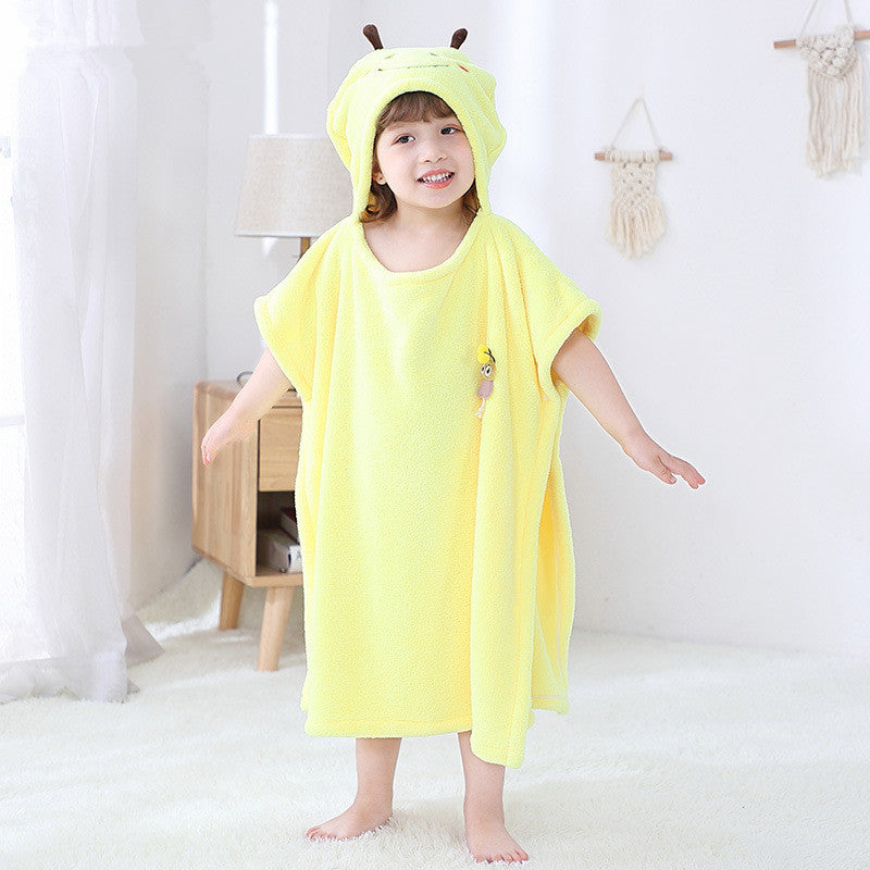 Baby Bathing Hooded Bath Towel