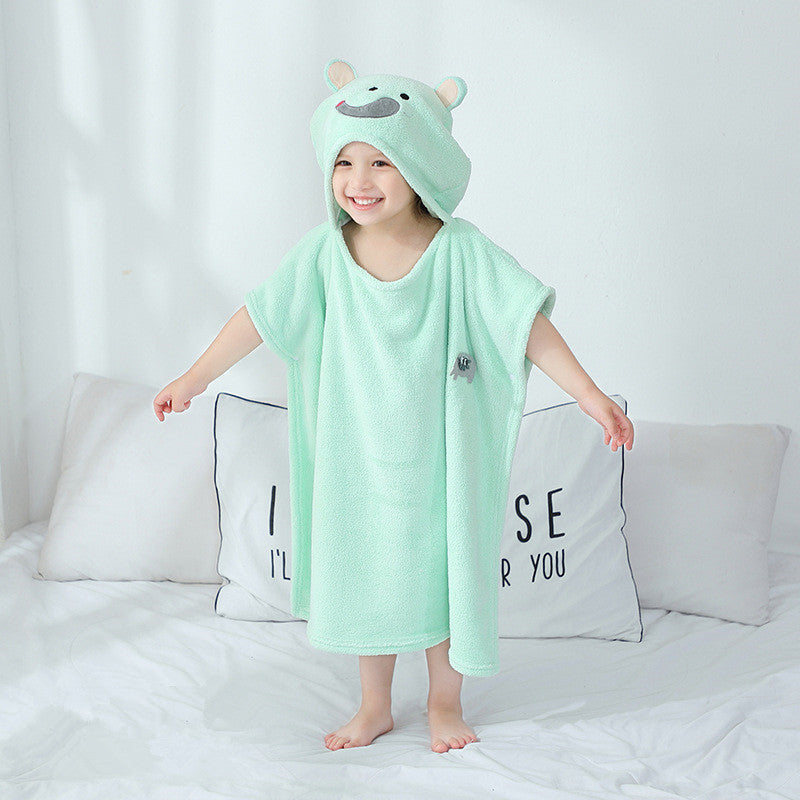 Baby Bathing Hooded Bath Towel