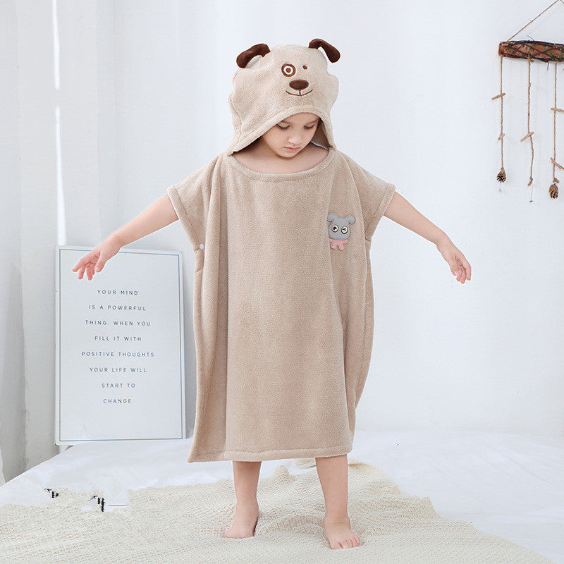 Baby Bathing Hooded Bath Towel