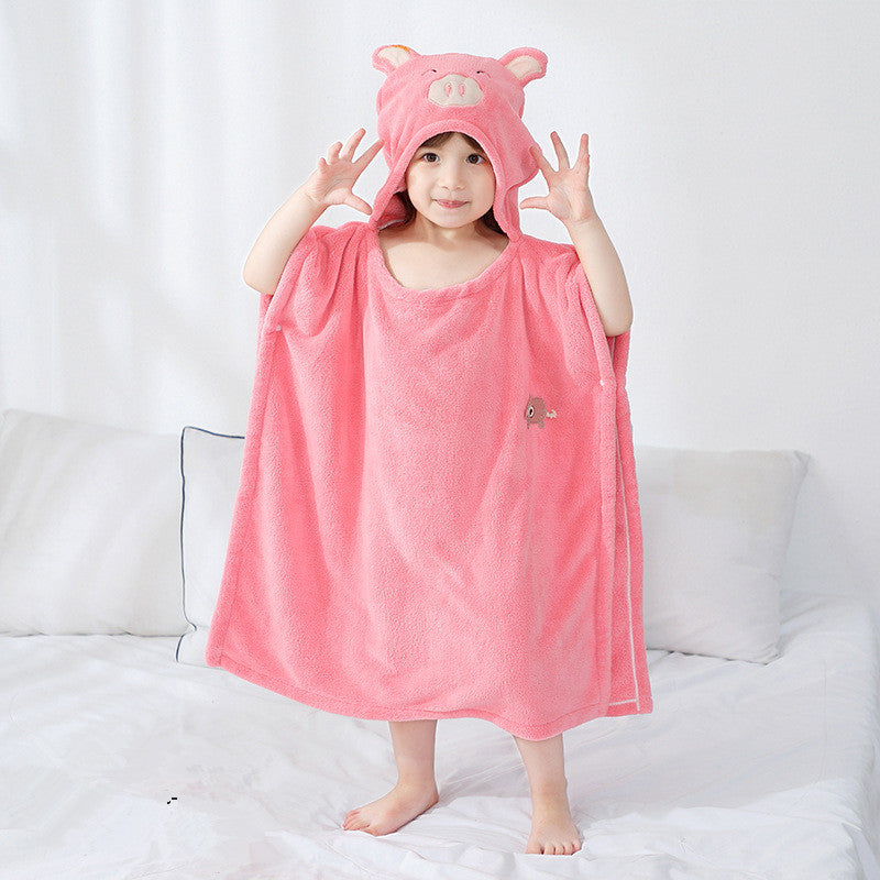 Baby Bathing Hooded Bath Towel