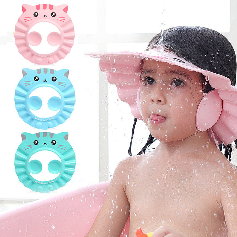 Baby Shampoo Eye Protection Shower Cap