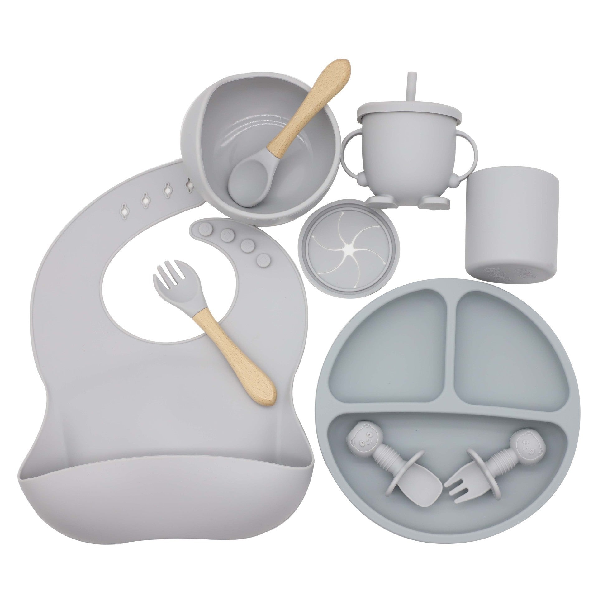 Food-grade Silicone Feeding Set