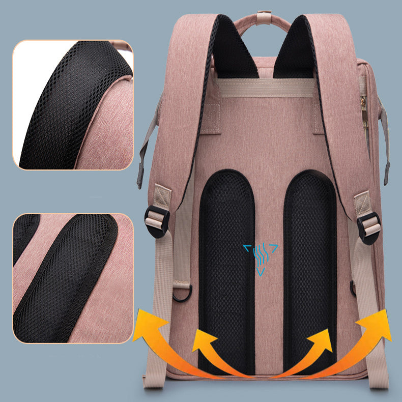 Large Capacity Baby Crib Backpack